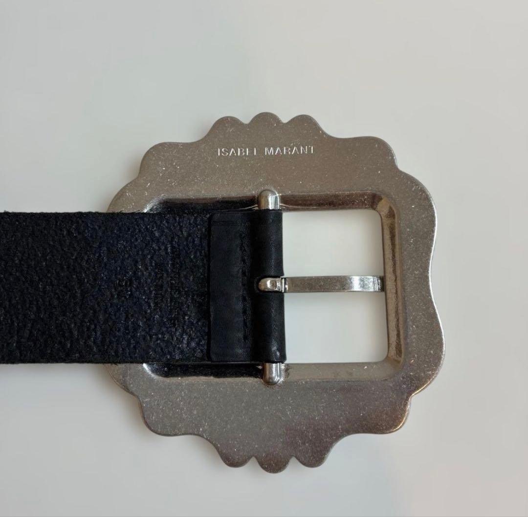 イザベルマラン ISABEL MARANT Awele ワイドベルト ブラック