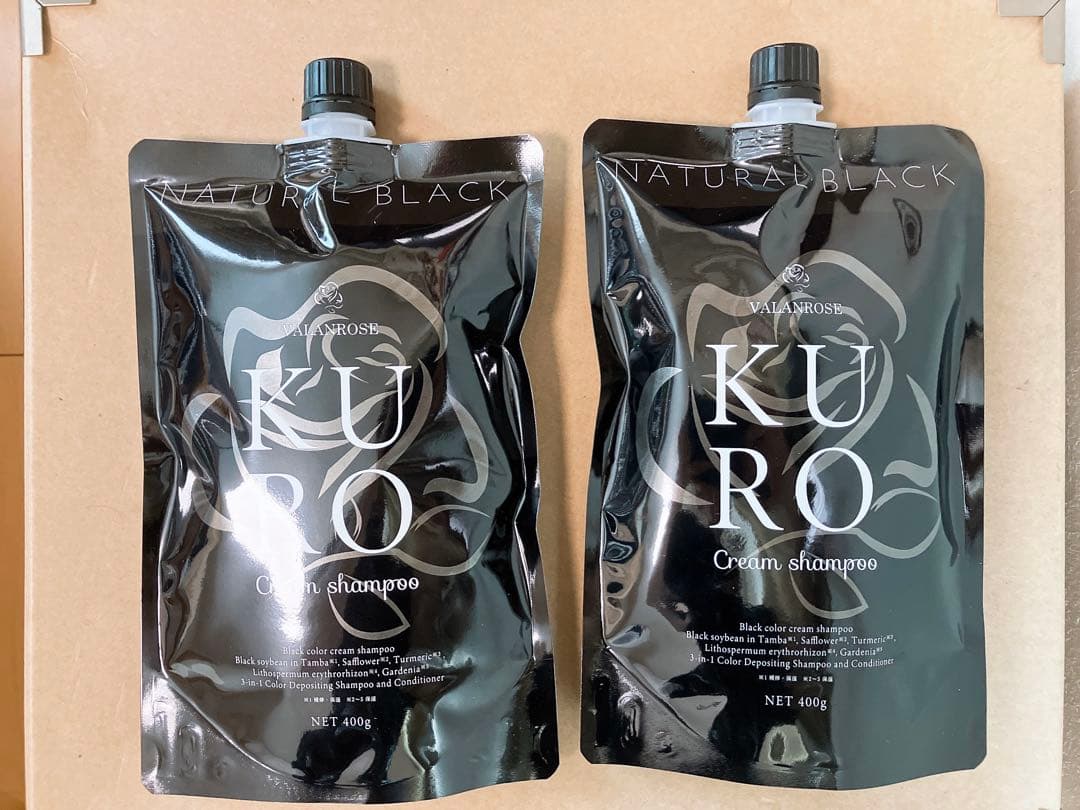 KURO クリームシャンプー 400g バランローズ Amazon.co.jp: VALANROSE KURO Cream Shampoo, 14.1 oz (400 g
