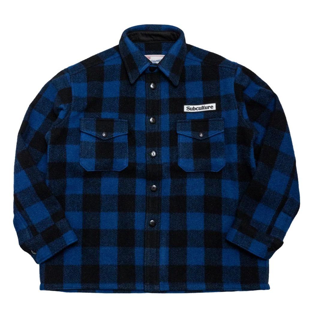 subculture BUFFALO CHECK JACKET / BLUE 2 - メルカリ