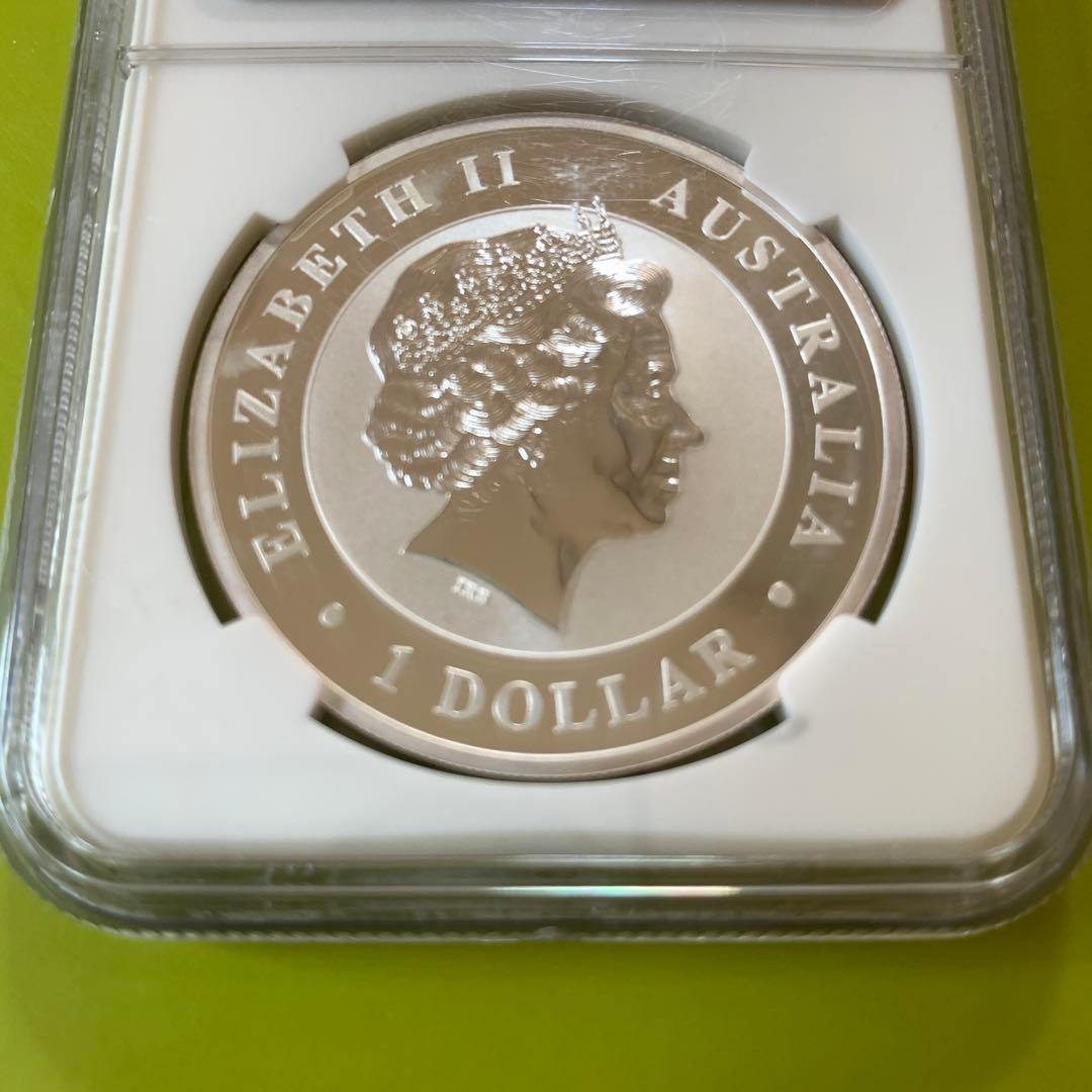 NGC鑑定済み 最高評価 MS70 2011年 オーストラリア コアラ 銀コイン