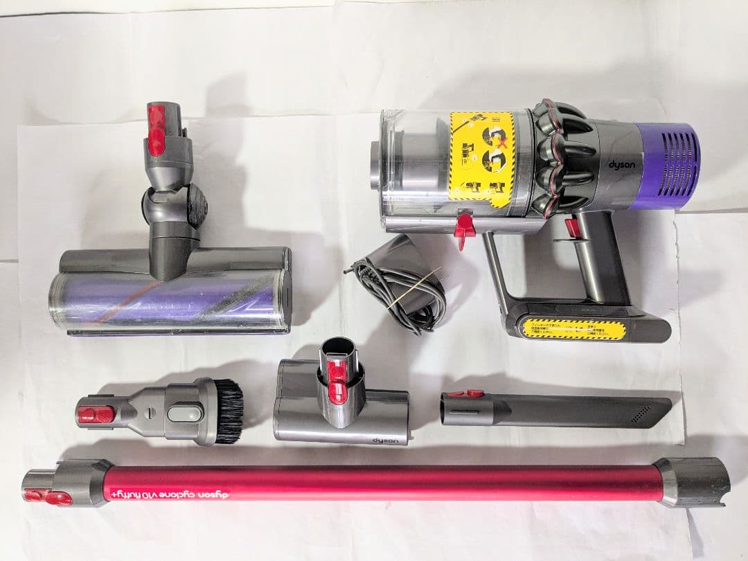 【60分稼働】ダイソン掃除機　SV12 V10 ⑨ Dyson Cyclone V10 Fluffy (SV12 FF LF) | 掃除機 | ダイソン公式