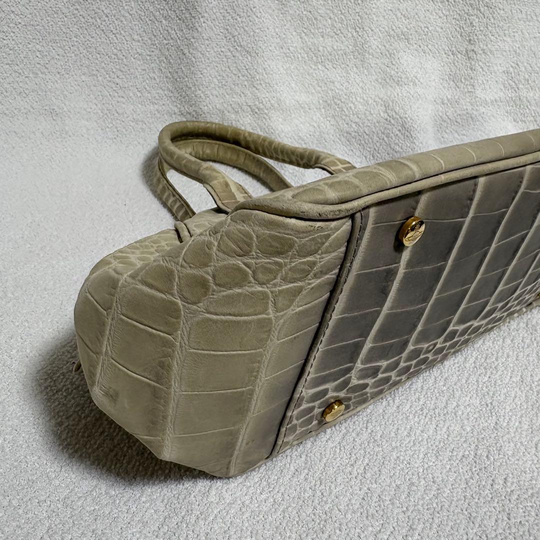 ヴィヴィアンウエストウッド ハンドバッグ ヤスミン クロコ型押し