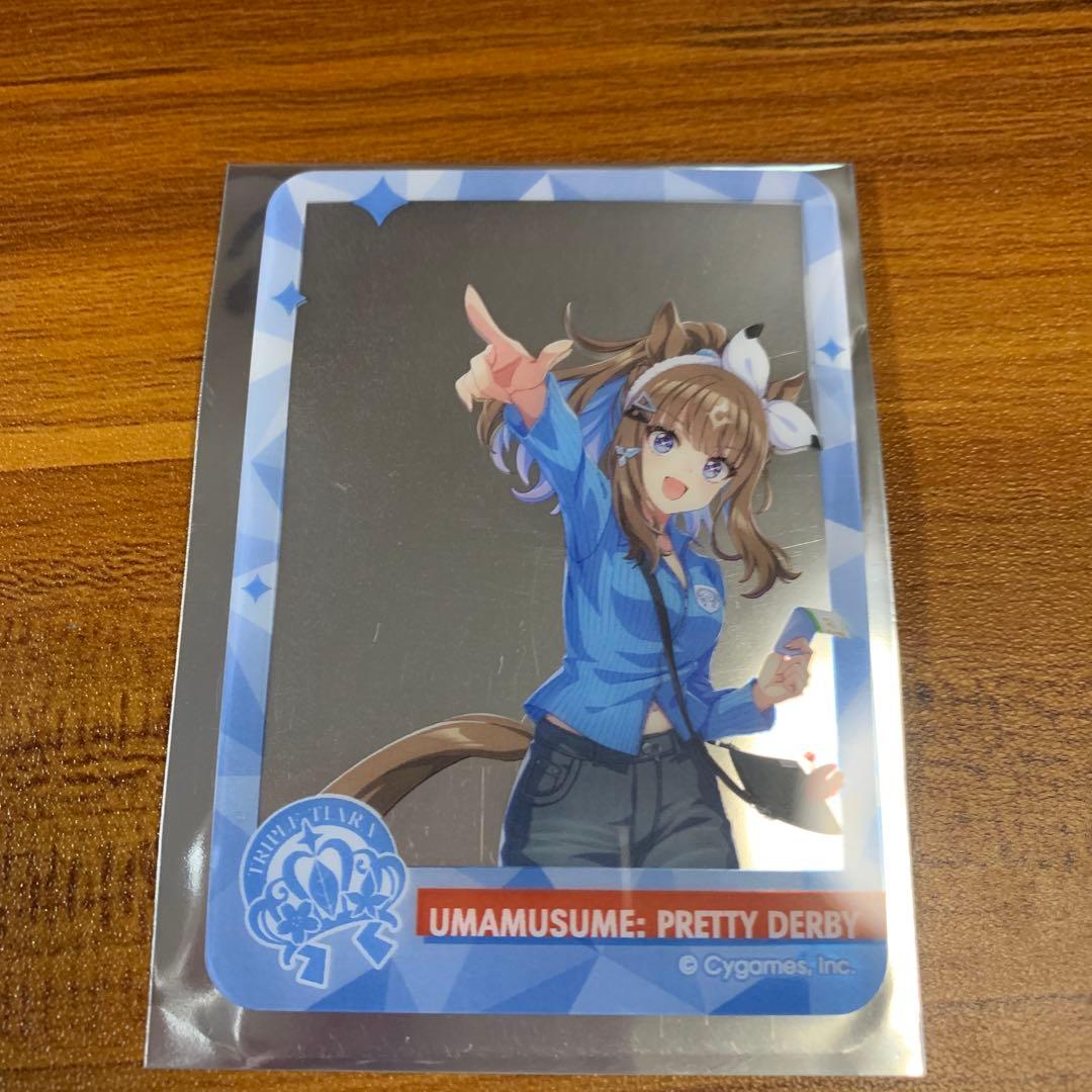 ウマ娘 トラベルポップアップストア 新千歳 クリアカード アーモンド