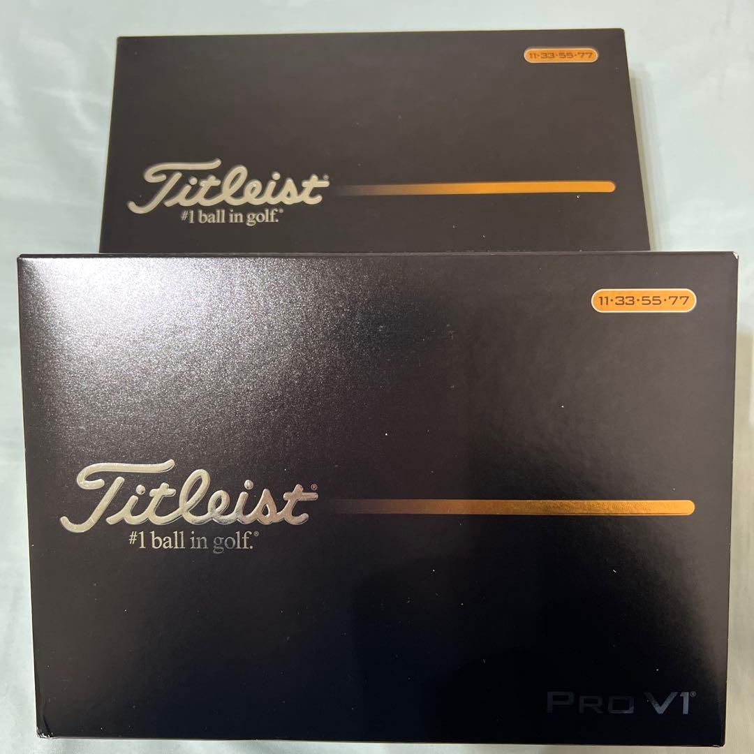 2025 TITLEIST(タイトリスト) PROV1x プロV1x ×2箱 Titleist 2025 Pro V1x Double Digit Golf Balls | Golf Galaxy
