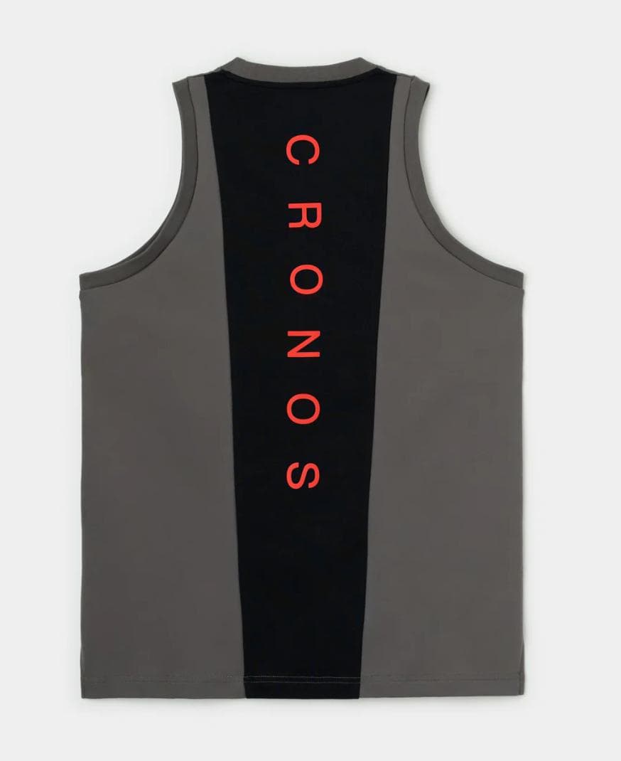 CRONOS タンクトップ グレー CRONOS グレー ノースリーブ サイズXL 綿100% タンクトップ - メルカリ