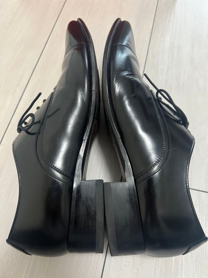 REGAL 725R AL ブラック 紳士靴 ストレートチップ 25.5cm 黒