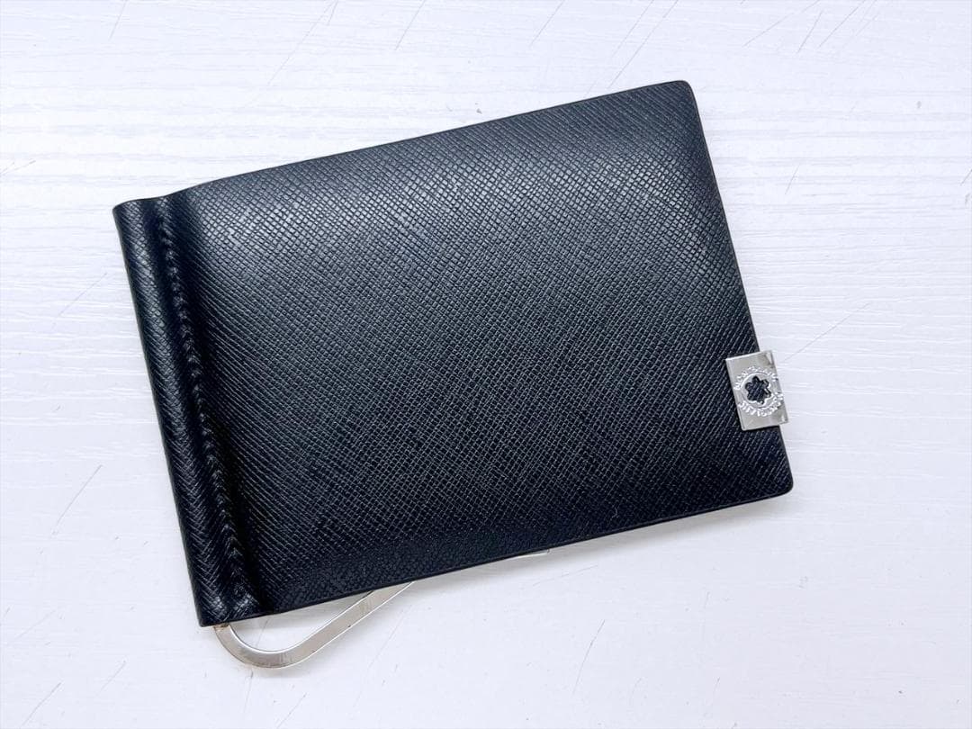 美品　MONTBLANC　モンブラン　グレインレザー　マネークリップ　黒 ウォレット 6cc マネークリップ付き グレインレザー - Montblanc® JP
