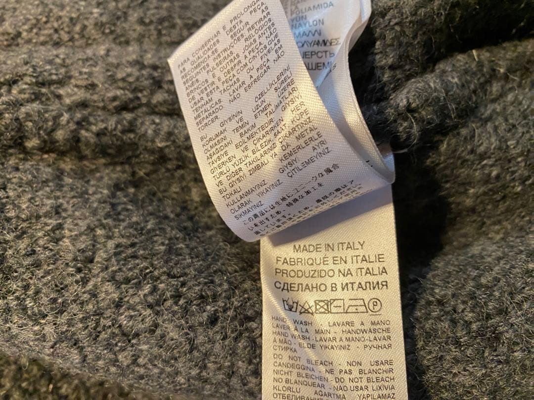 ディーゼル ボアカーディガン ショールカラー オーバーサイズニット