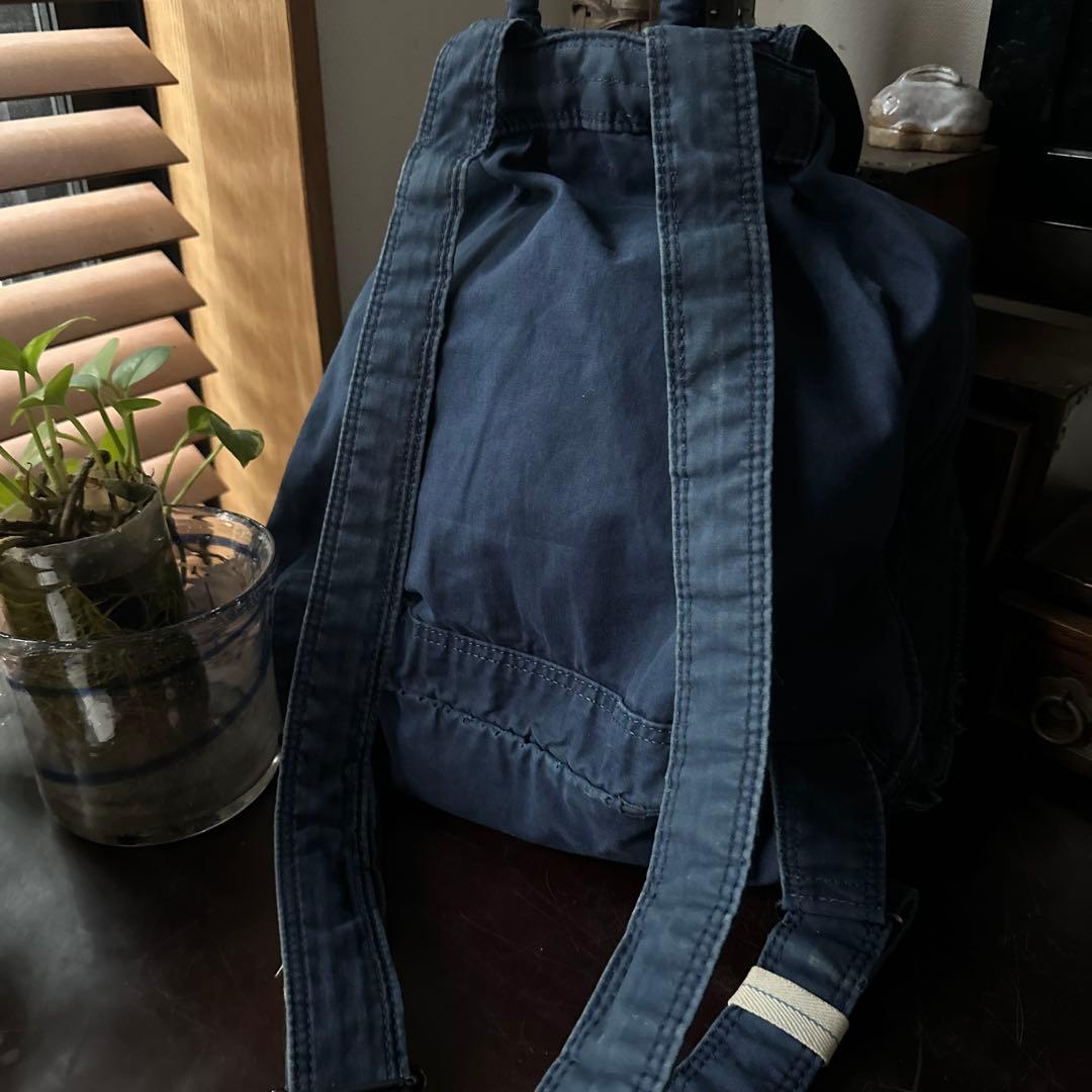 ポーターをリメイク/藍染／襤褸 - メルカリ