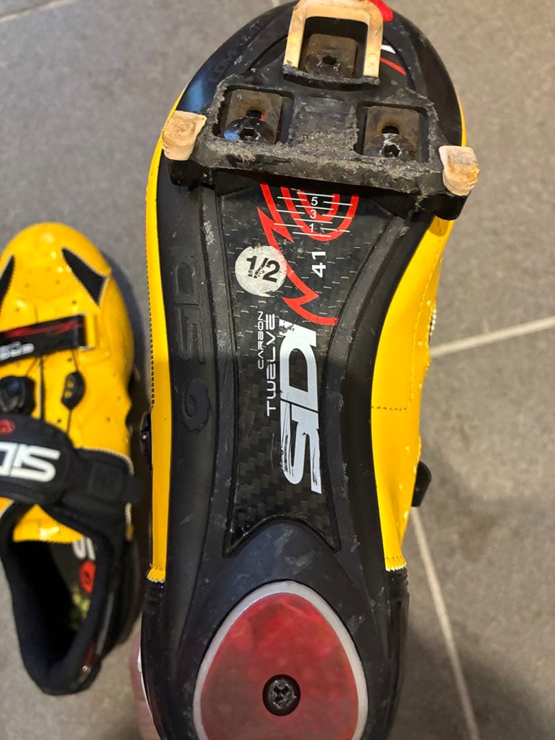 SIDI Genius 5 Pro Carbon イエロー 41 1/2 - メルカリ