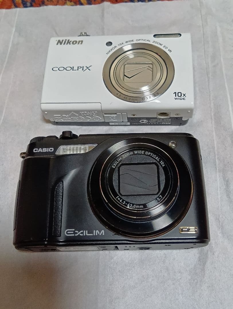 デジタルカメラ2台セートジャンク