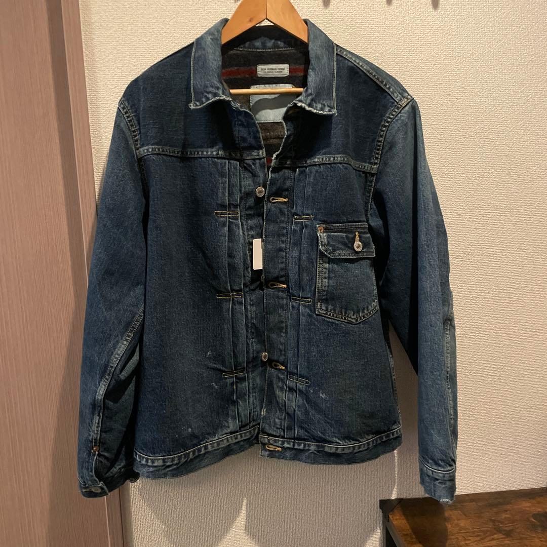 Ron Herman ダークブルー デニムジャケット - メルカリ