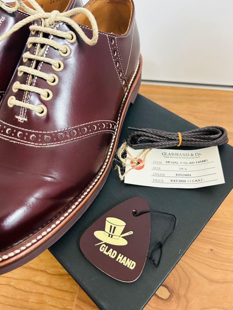 REGAL×GLADHAND サドルシューズ 26.5cm