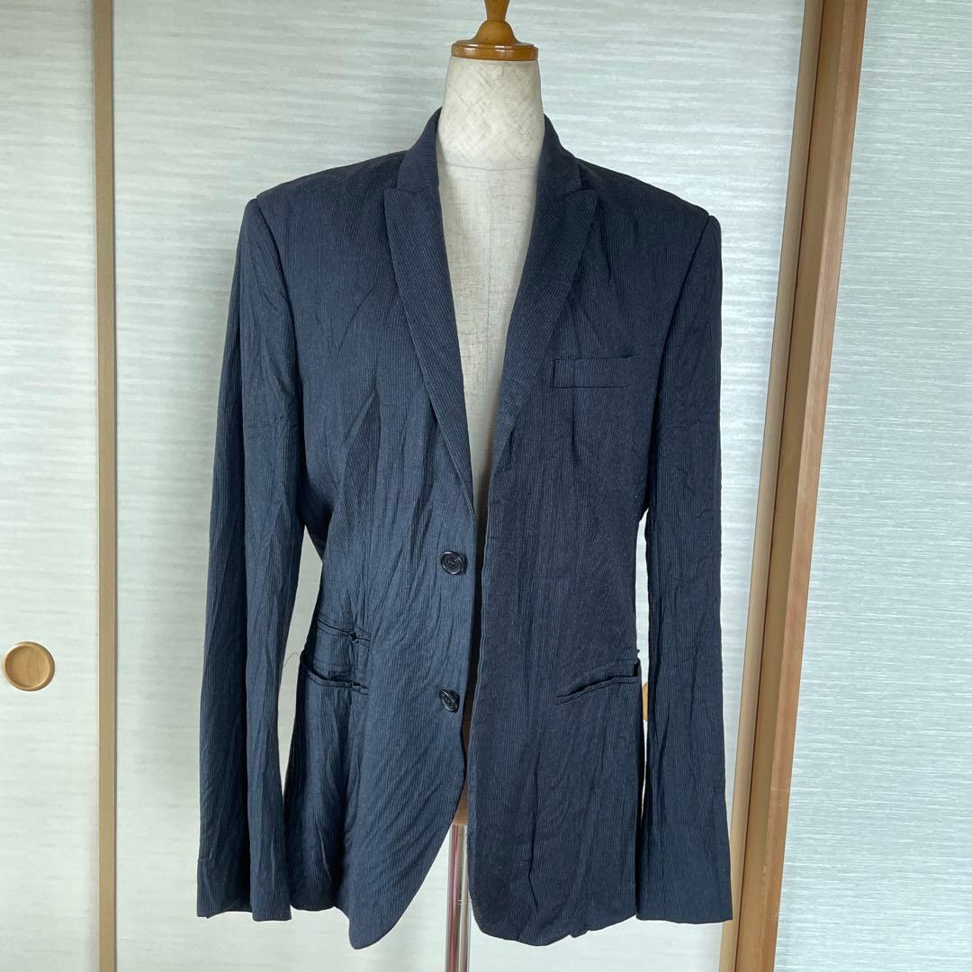 NEIL BARRETT スリムフィット テーラードジャケット ブラック - メルカリ