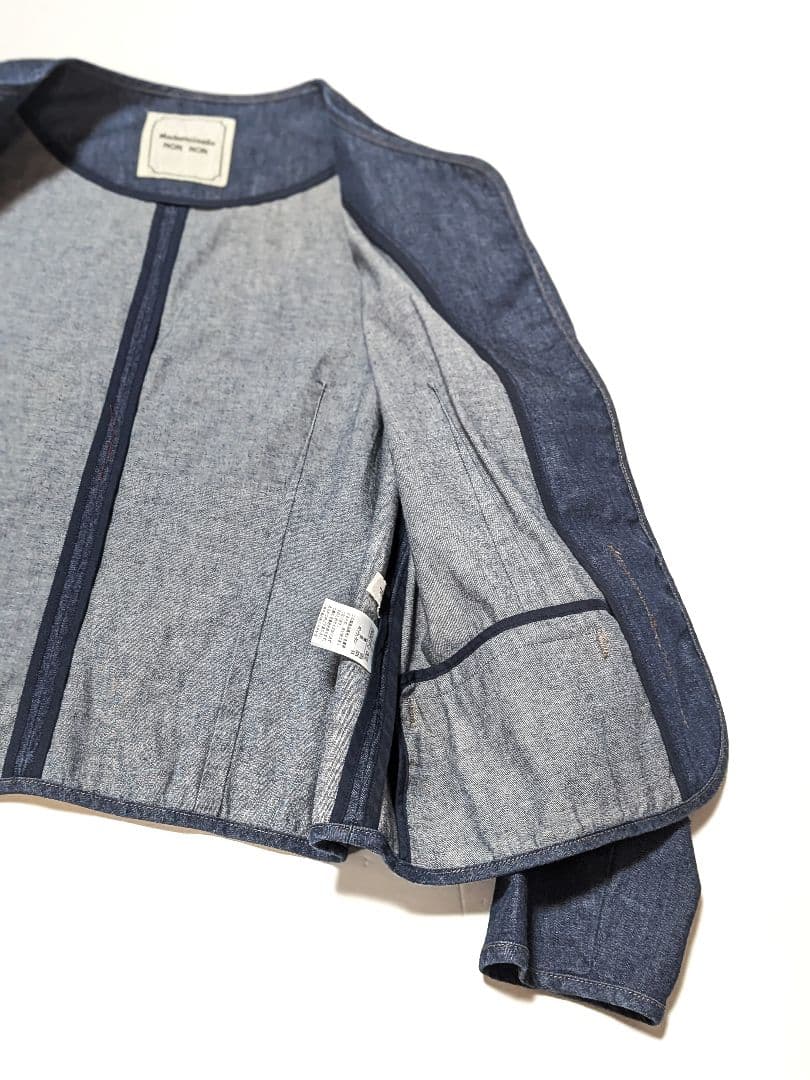 MademoiselleNONNON 花刺繍モンサンミッシェルジャケット - メルカリ