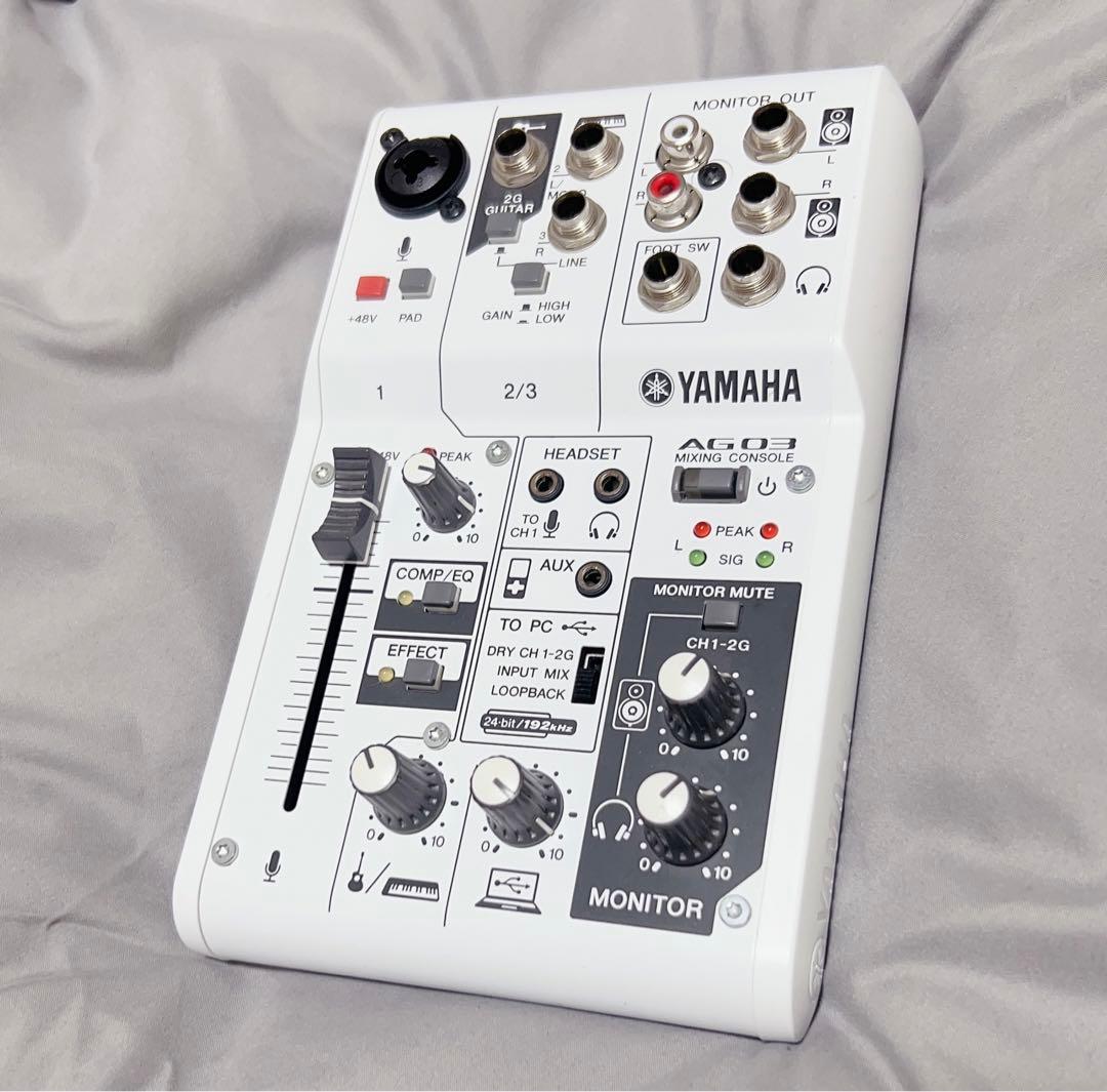 YAMAHA AG03 ミキシングコンソール