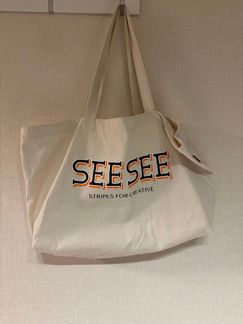 SEESEE × S.F.C TOTE キャンバストートバッグ - メルカリ