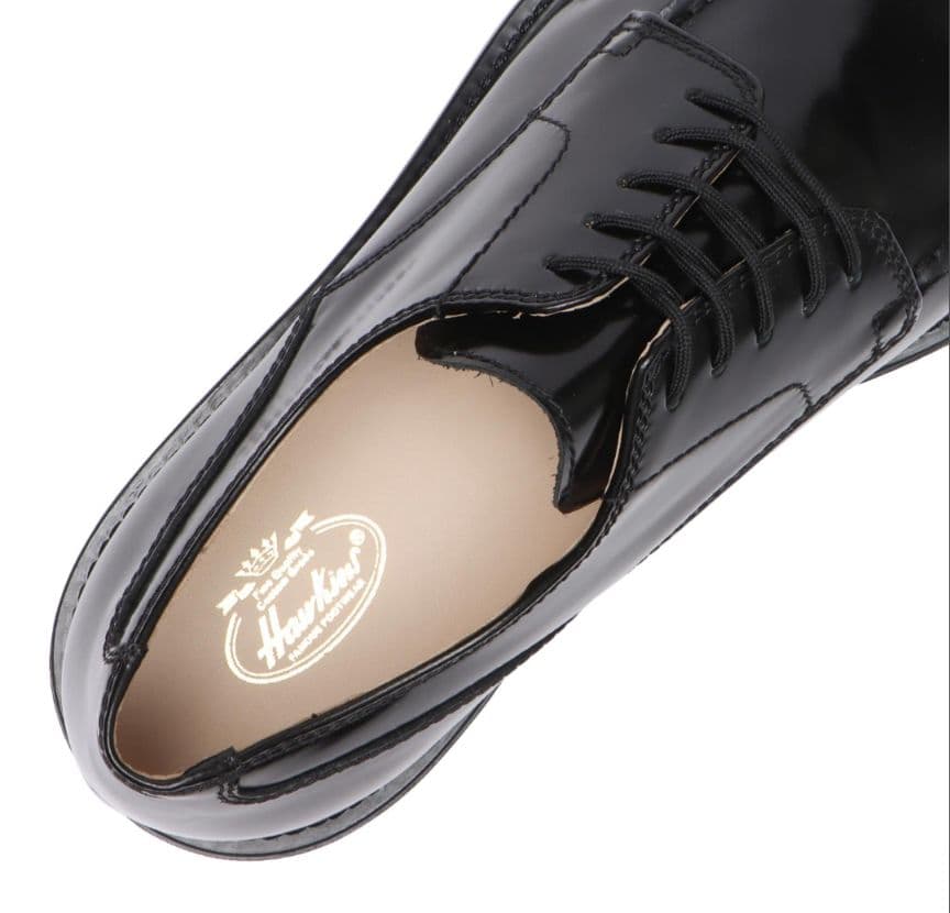 ◆新品◆【HAWKINS】革靴 Uチップ BLACK 本革 26.0cm