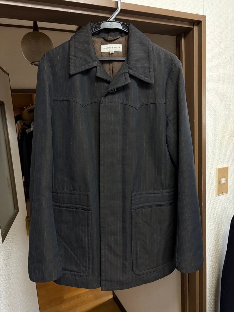99aw ライカ期 Dries Van Notenピンストライプ ジャケット - メルカリ