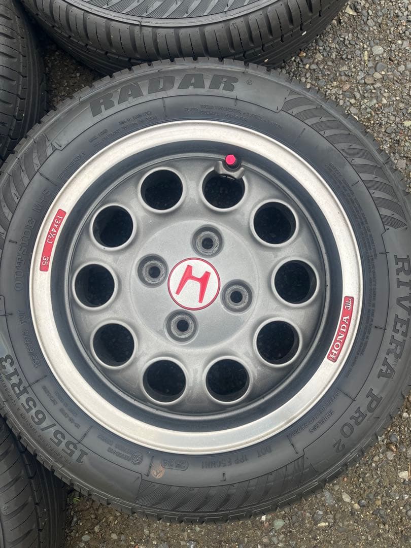 白猫様専用 ホンダ ビート 純正ホイール4本セット - メルカリ