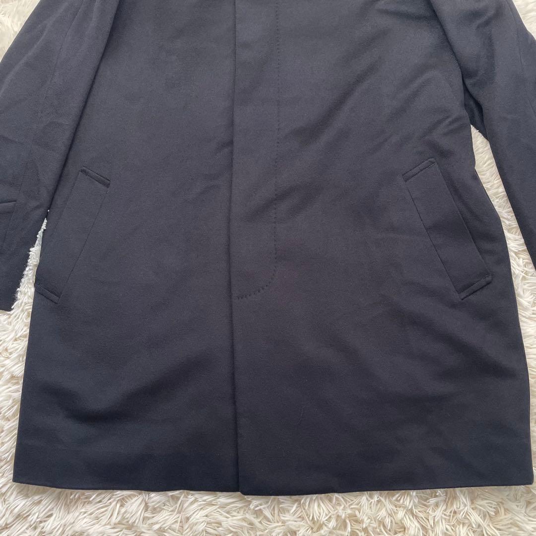 極美品✨ PIACENZA ピュアカシミヤ100% ニチワ ロングコート メンズ