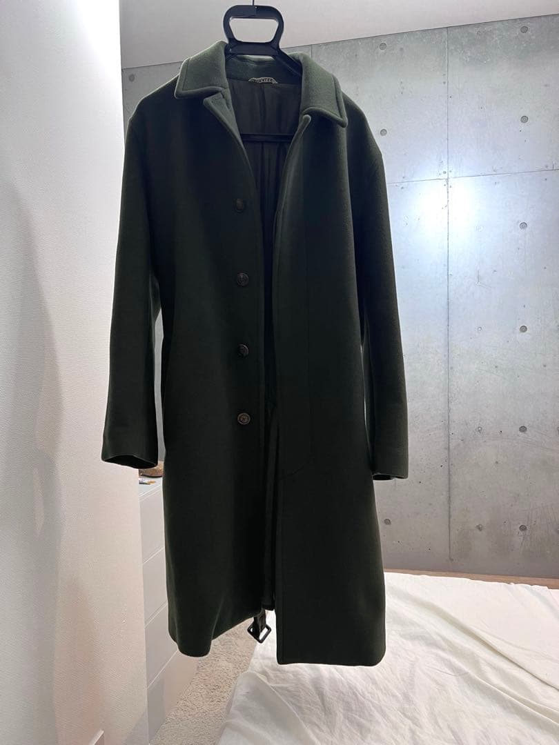 AURALEE ビーバーメルトン ステンカラー コート AURALEE -Beaver Melton Soutien Collar Coat- | twelve blog