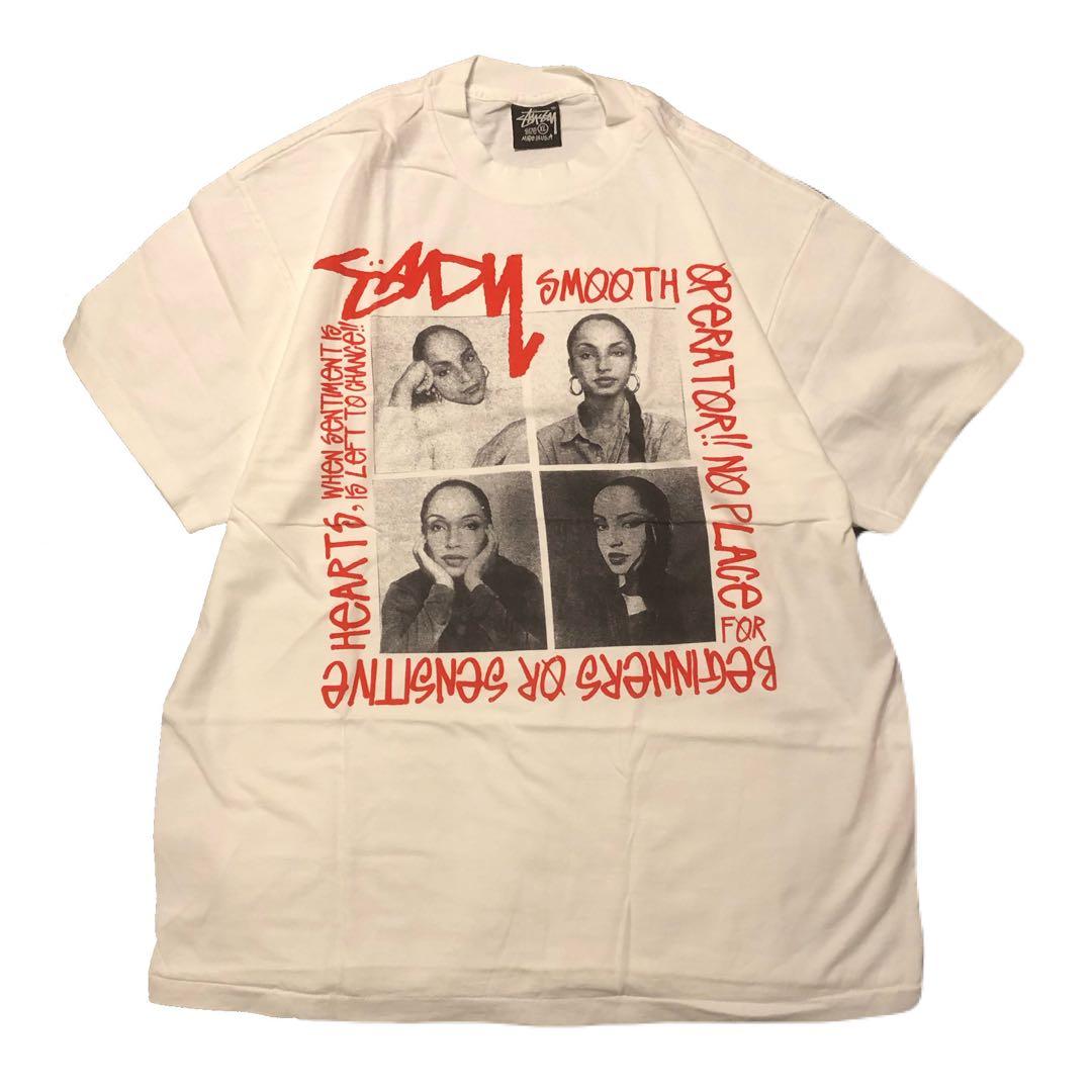 STUSSY × SADE Tシャツ 復刻 USA製 ホワイト XL - メルカリ