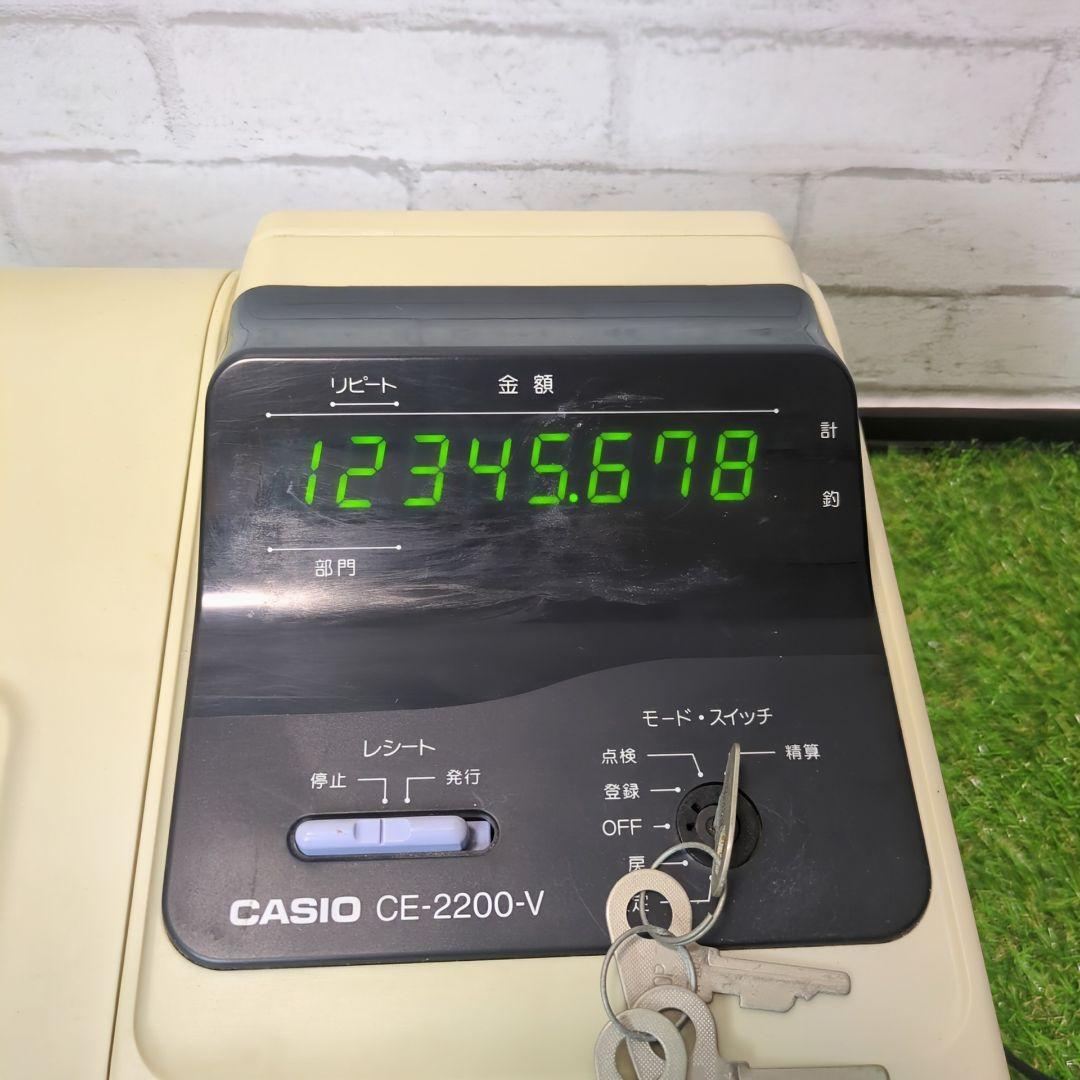 CASIO カシオ レジスター CE-2200 V