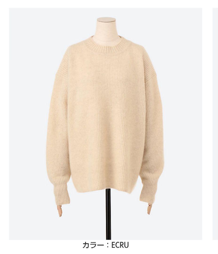 カーサフライン ヤク ニットプルオーバー カーサフライン ヤク ニットプルオーバー セーター M~L 厚手 軽い 美品