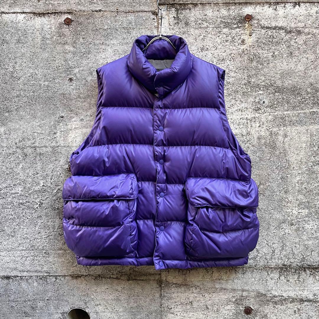 daiwa pier39 ダイワピア39 ダウンベスト パープル 紫 M - メルカリ