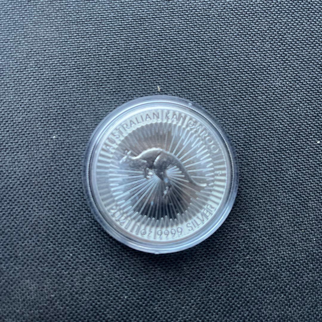 2021オーストラリアカンガルー 銀貨1オンスクリアーケース 銀貨 5枚