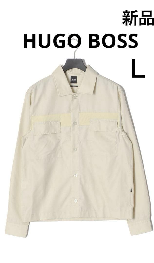 新品 HUGO BOSSヒューゴボス オーバーシャツ シャツジャケット サイズ