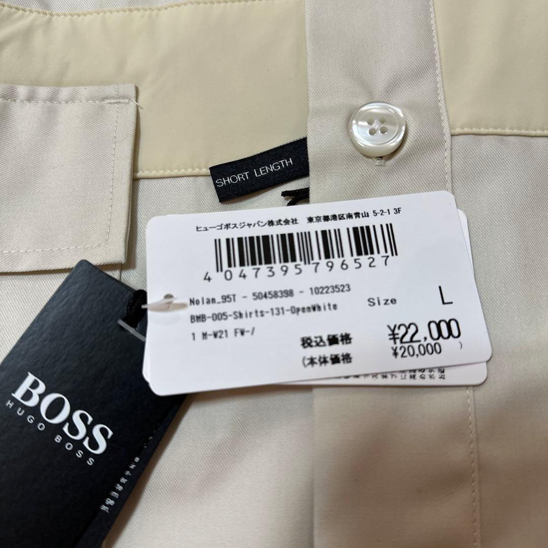 新品 HUGO BOSSヒューゴボス オーバーシャツ シャツジャケット サイズ