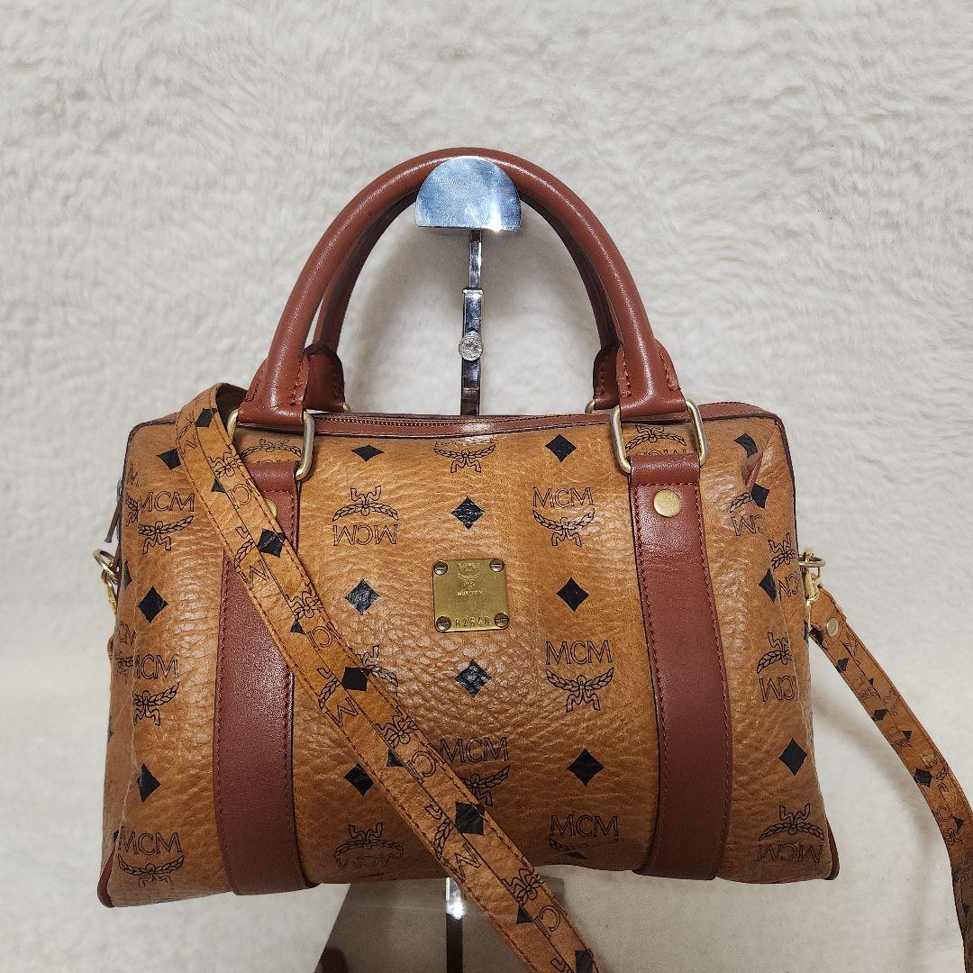 MCM ハンドバッグ　ヴィセトス ミニボストンバッグ ハンドバッグ レザー imgrc0103041838.jpg