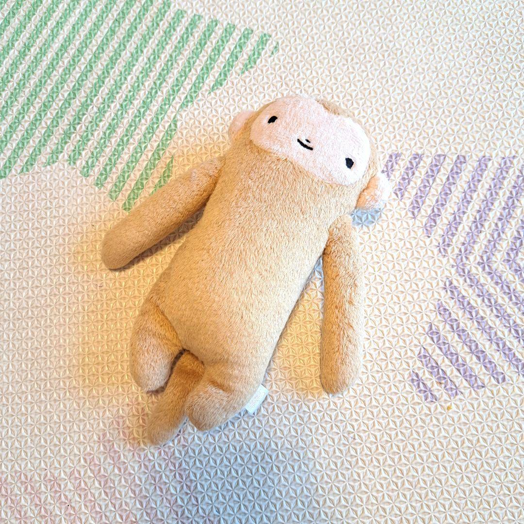 シナダ フモフモさん おさるさん 手足が長いぬいぐるみ SHINADA 猿