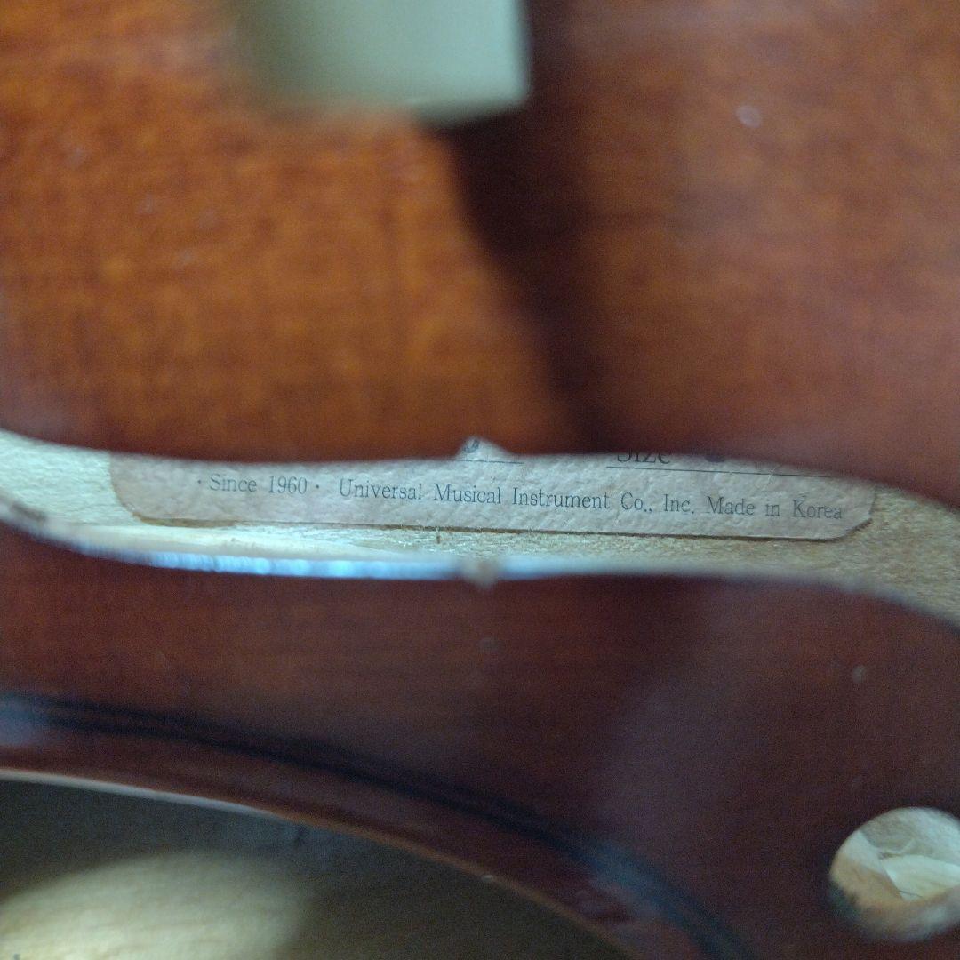 ♥大特価♥ユニバーサルバイオリン4/4NO.100♥弓ケース松脂付き - メルカリ