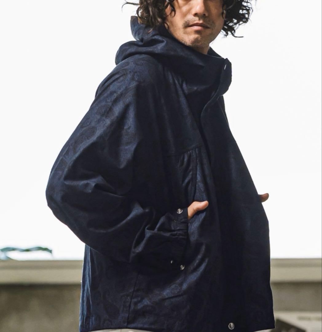 CAMBIO コーデュロイ*ペイズリーorig.柄マウンテンパーカー完売品