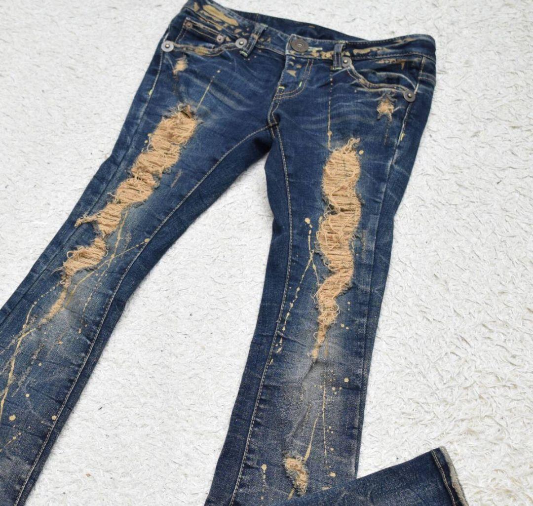 d.i.a ダイヤ ギャル デニムパンツ 平成 y2k 渋谷 109 - メルカリ