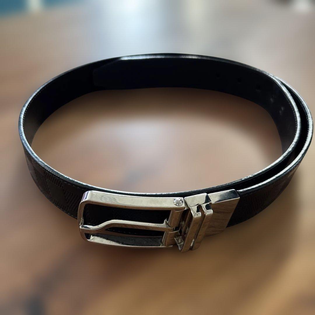 LOUIS VUITTON 黒レザーベルト 楽天市場】【新品】 ルイヴィトン ベルト LVイニシャル 40mm メンズ