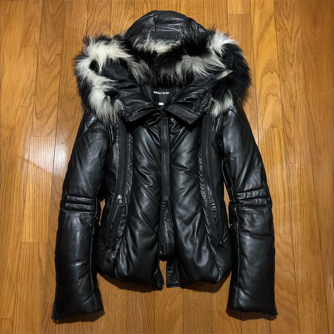 00s buffalo bobs fur down archive v系 y2k - メルカリ