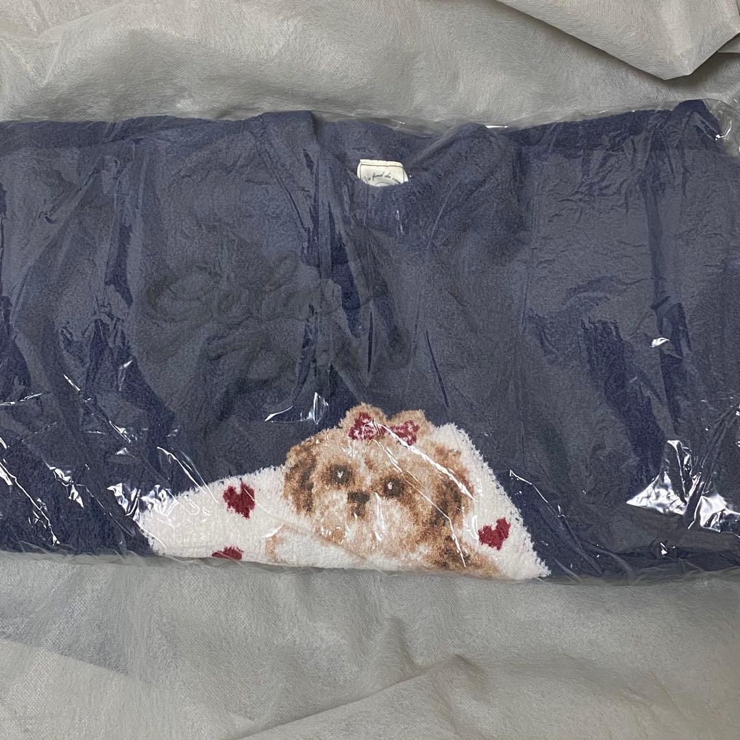 新品 未使用 タグ付 シーズー柄 ジャガード ワンピース ジェラートピケ