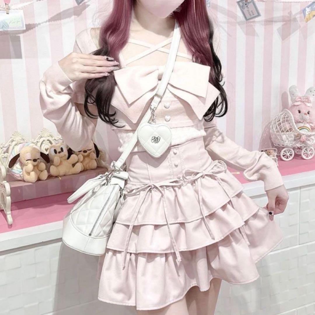 ハニーミュウ イモちゃん ティアードフリルスカート - メルカリ