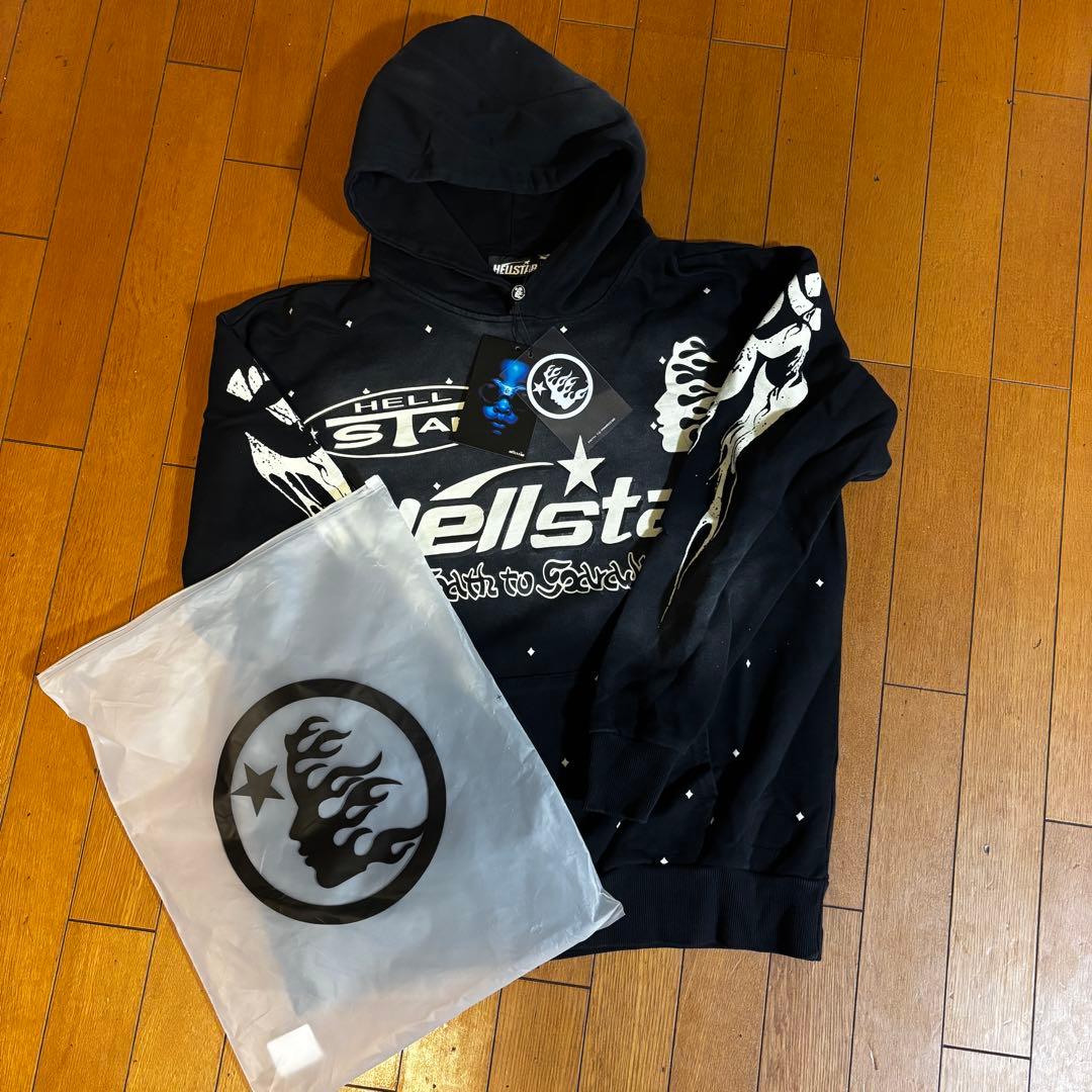 hellstar パーカー NFCタグ付き sサイズ 値下げ交渉可 - メルカリ