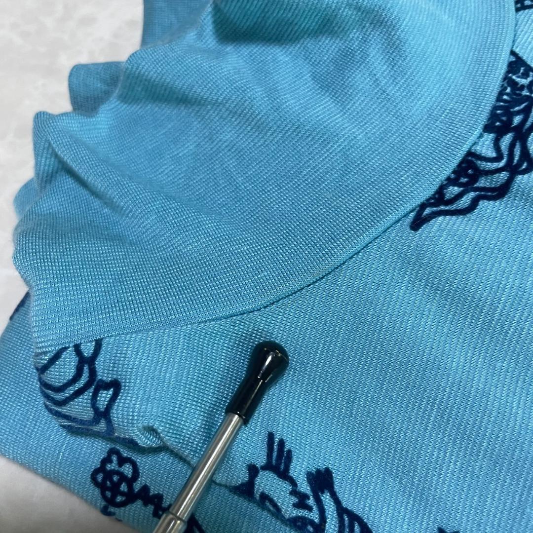 希少✨トクコプルミエヴォル チュニック 星座 フリル Aライン 水色