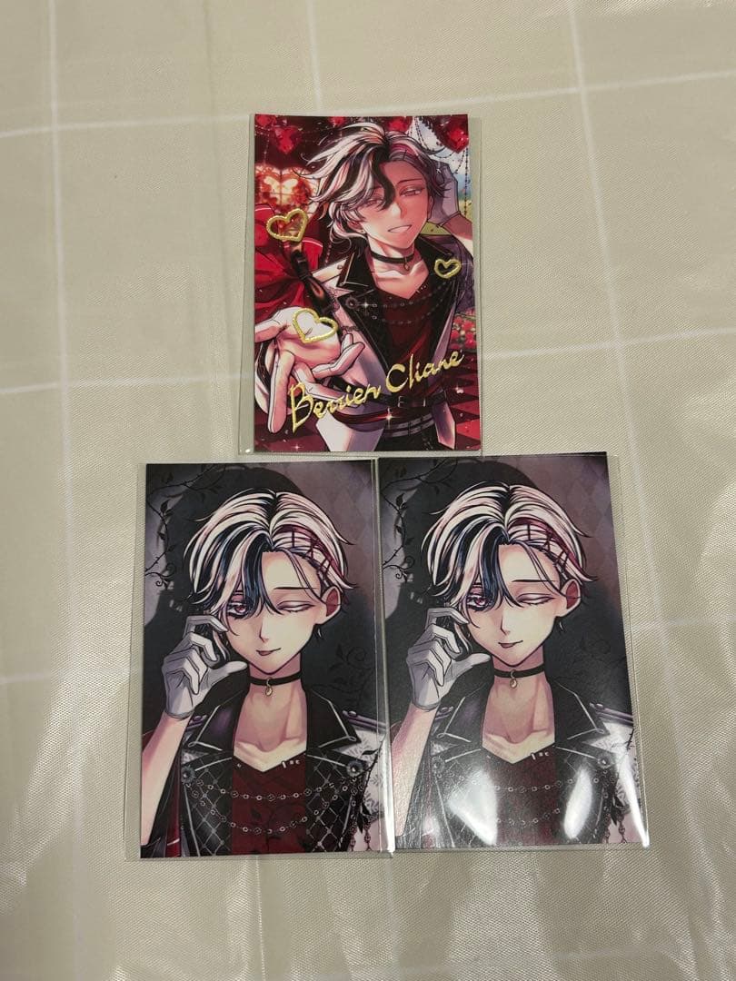 あくねこ ベリアン 箔押し バレンタイン トレカ風カード - メルカリ