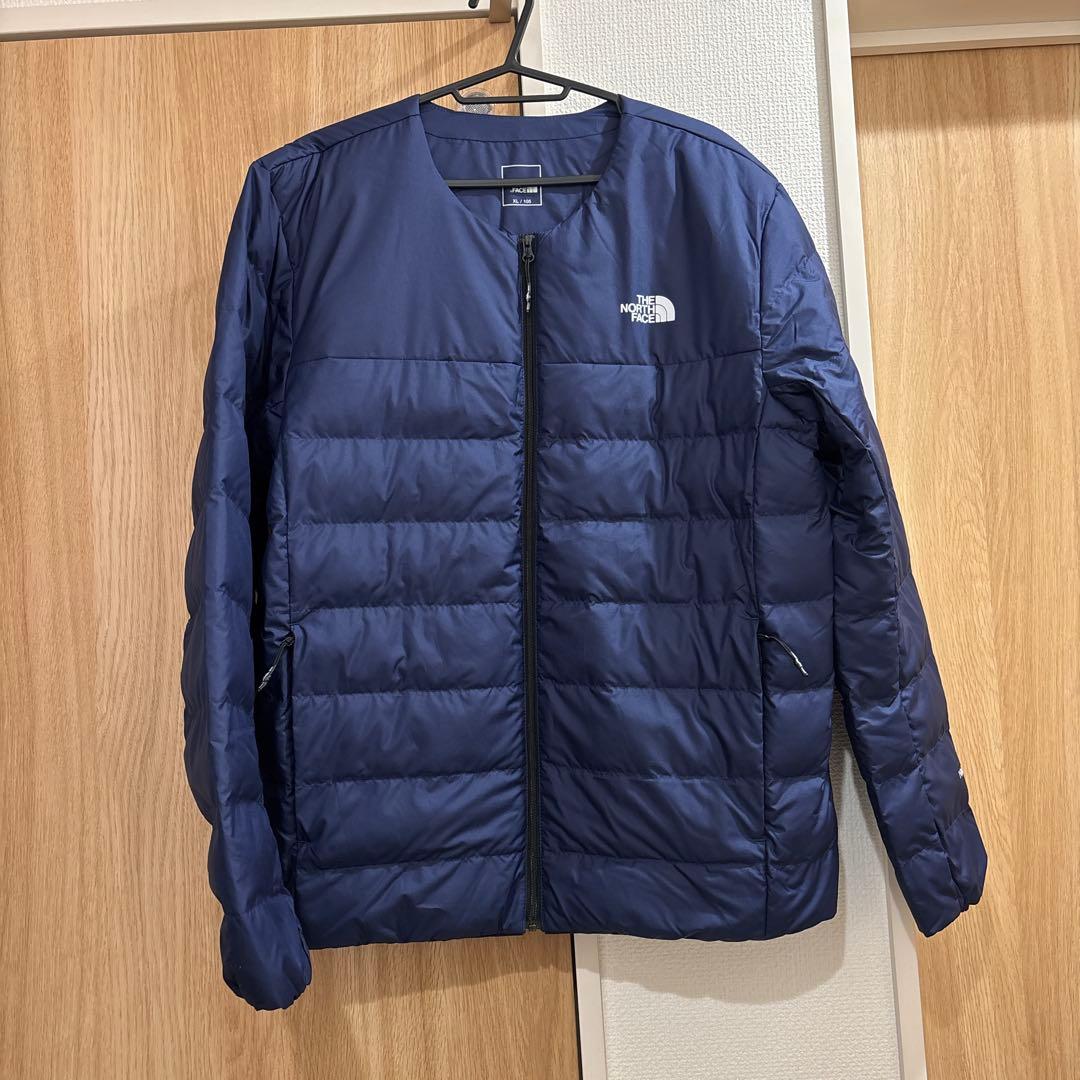 韓国　ザノースフェイス　メンズダウンジャケットXLサイズ　ネイビー　新品未使用品 THE NORTH FACE（ザ ノースフェイス） ダウンジャケット ダウン メンズ