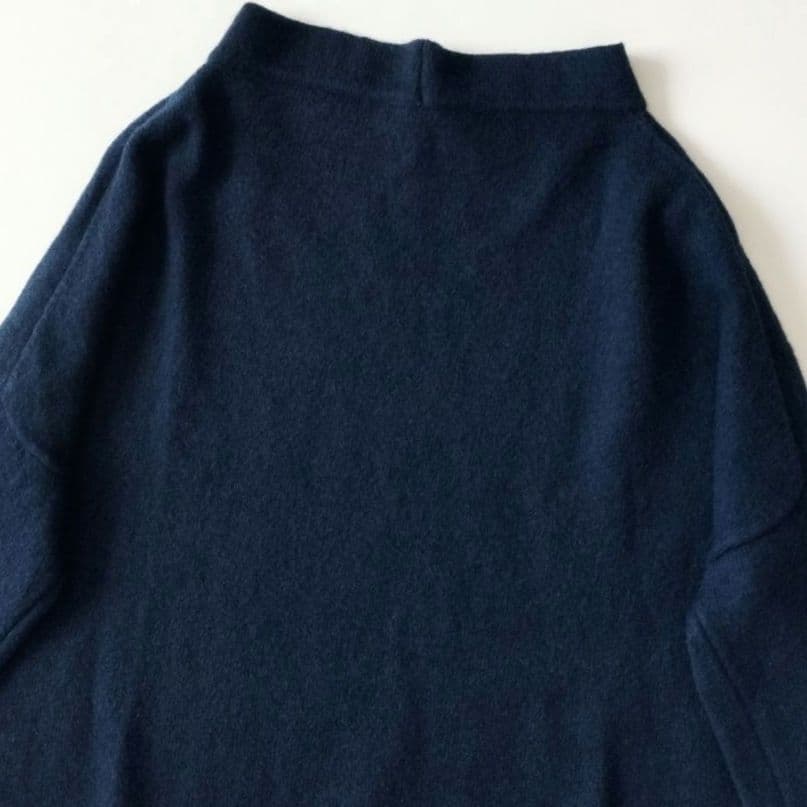 evam eva✨️洗える ウールカシミヤ ボトルネック ニット evam ◯❍゜