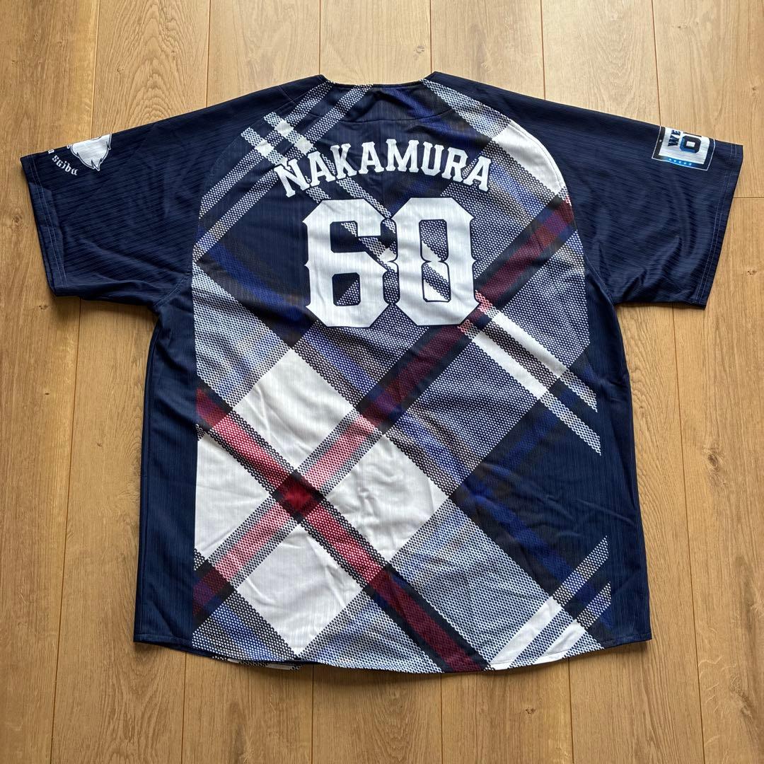 西武ライオンズ ニューヨーカーコラボユニフォームのみ 中村剛也