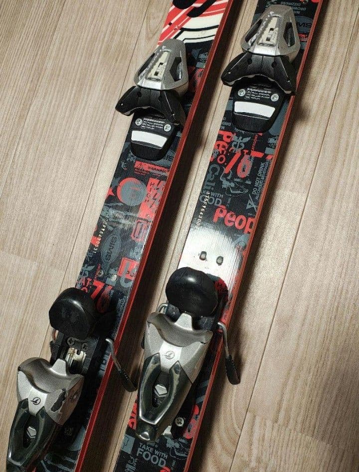 フリースタイル☆】165cm SIMSスキー板♪ ツインチップ！ - メルカリ