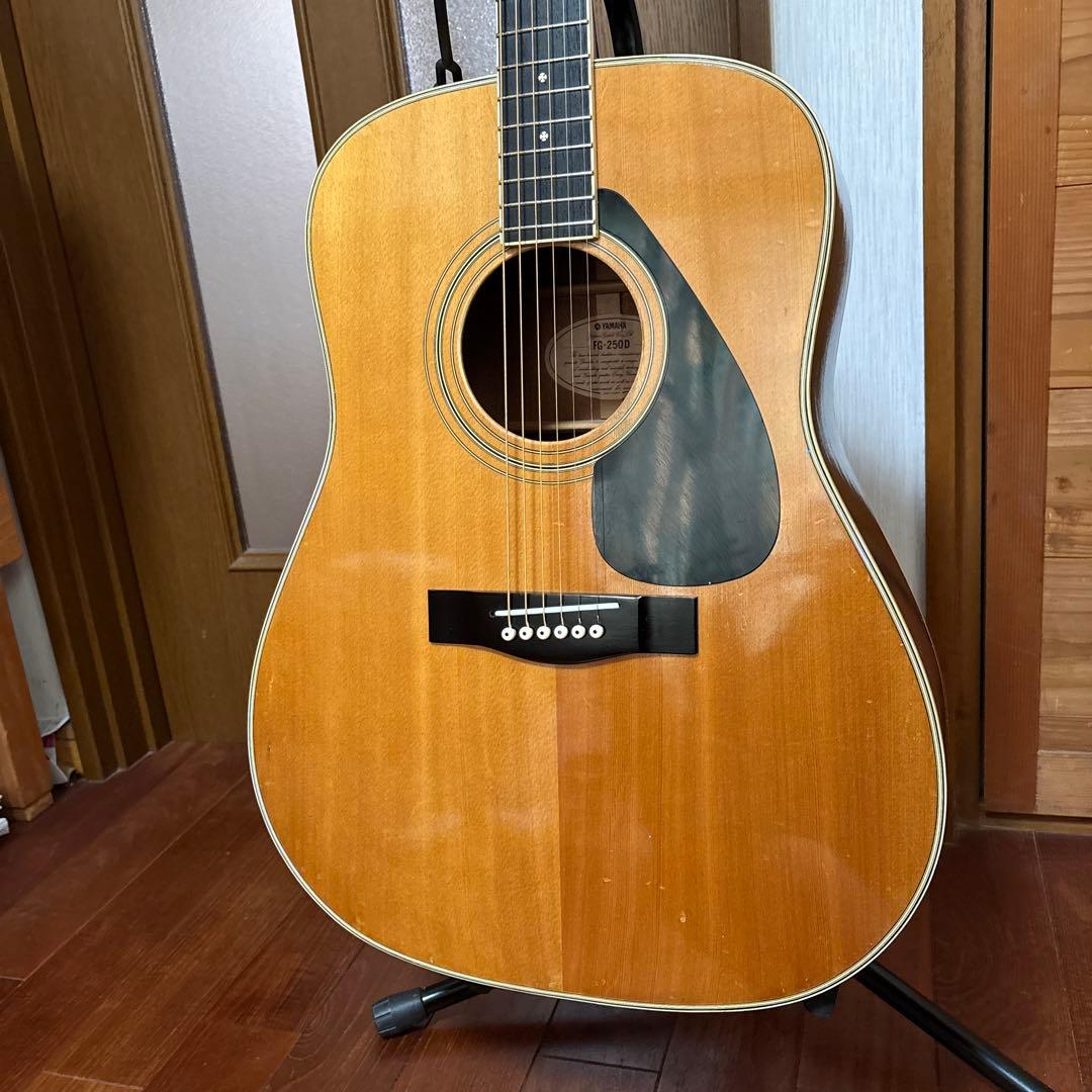 YAMAHA FG250D 80年代ビンテージ 新品弦 新品部品 訳あり
